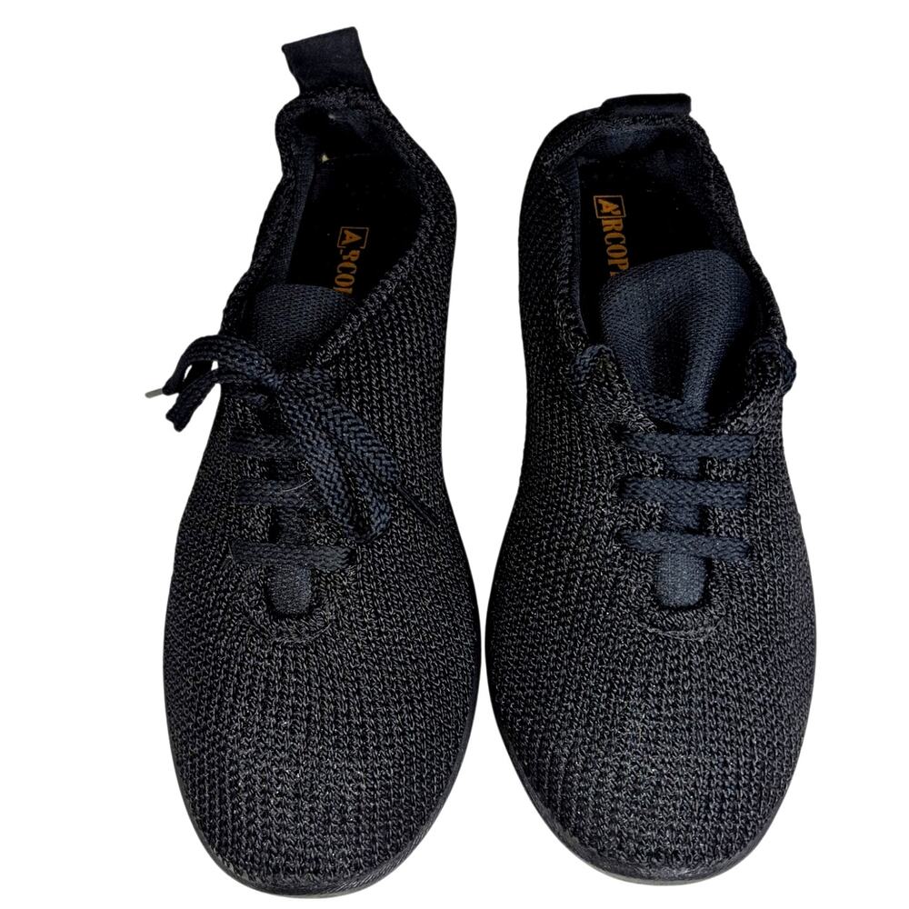 A'rcopedico LS Women's Black Breathable Knit Casual Shoe Sneaker Portugal 38